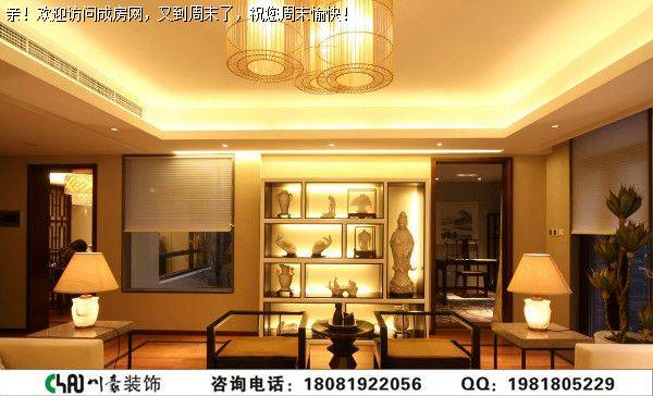 成都装修公司世茂玉锦湾新中式风格案例
