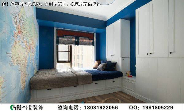 成都装修公司峰度天下现代美式风格案例