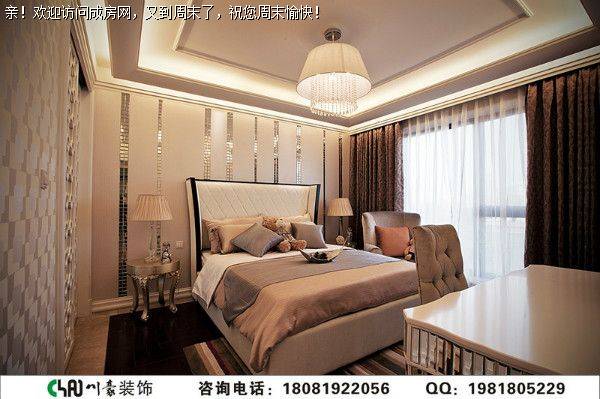 成都别墅装修——金沙鹭岛简欧风格案例