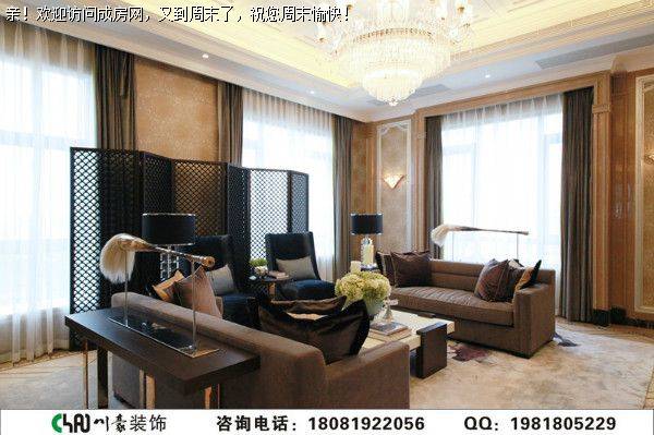 成都跃层装修——城南华府装修案例