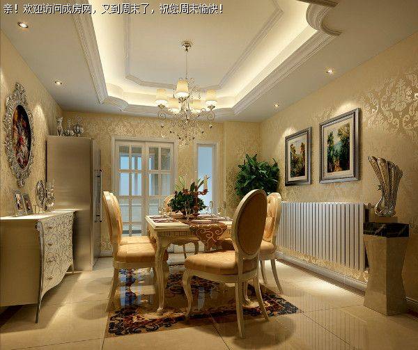 成都别墅装修复地雍湖简欧风格案例