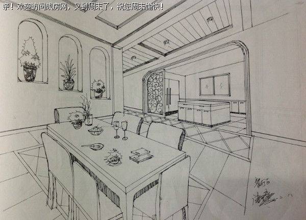 龙泉别墅装修龙城一号美式风格案例