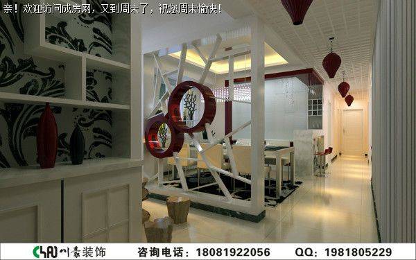 成都别墅装修——金河谷现代风格案例