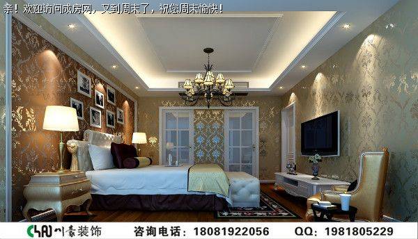 双流装修公司美城云庭新古典风格案例