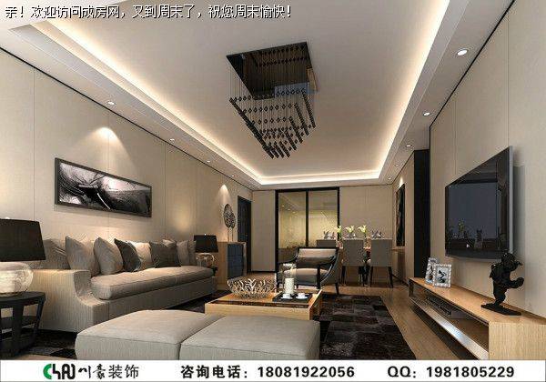 鹭湖宫港式风格案例成都跃层装修