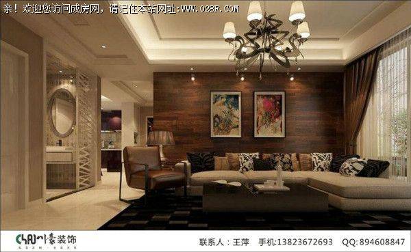 成都全包装饰公司无国界现代简约风格案例