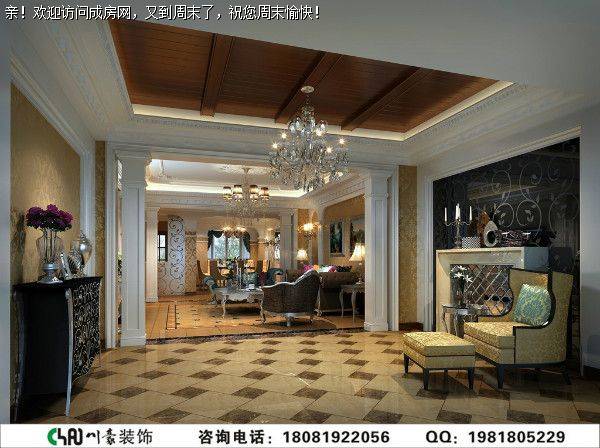 成都别墅装修三利宅院新古典风格案例