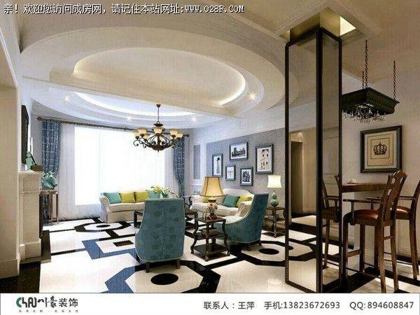 成都全装模式保利香雪混搭风格案例