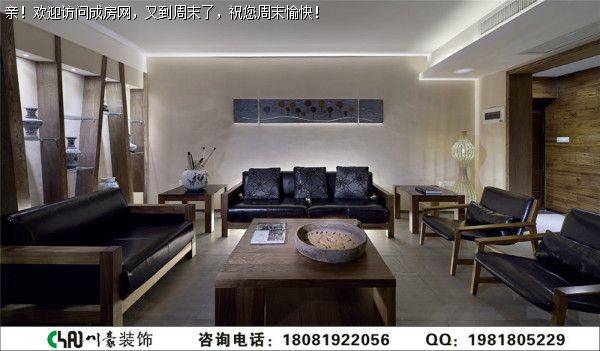 成都别墅装修华侨城现代中式装修案例