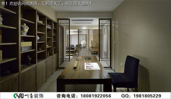 成都别墅装修华侨城现代中式装修案例