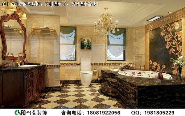 成都别墅装修城南一号欧式风格案例