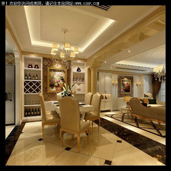 塔子山壹号装修案例---新古典风格