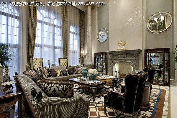 中海国际装修案例——古典欧式风格