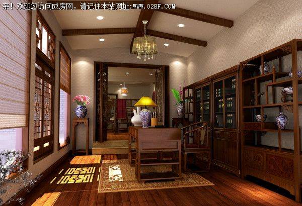 麓山国际装修案例———雅致中式风格