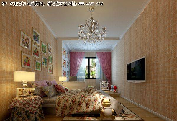 蜀郡又一城装修案例--田园风格