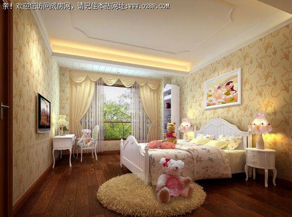 麓山国际装修案例———沉稳美式风格