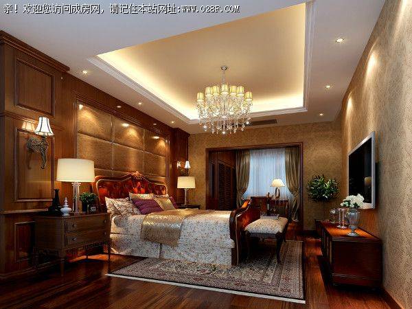 成都合院装修案例——美式风格