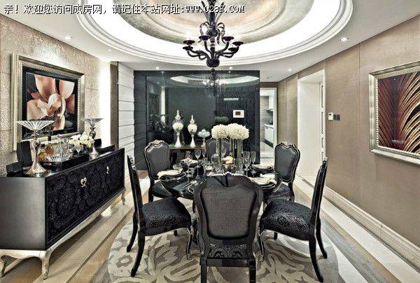 半岛城邦装修案例———沉稳新古典