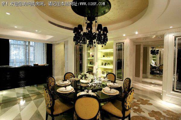 城南华府装修案例----奢华新古典