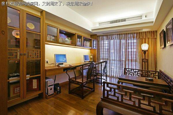 城南一号装修案例---现代中式风格