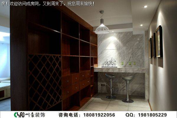 中建桐梓林壹号现代中式风格装修案例