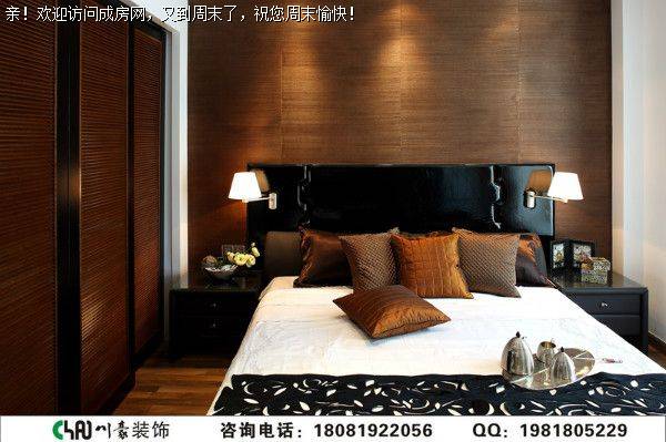 中建桐梓林壹号现代中式风格装修案例