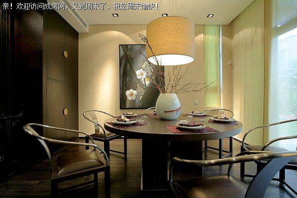 鹭湖宫七区新中式风格装修案例