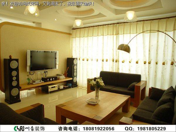 锦城南府新中式风格装修案例