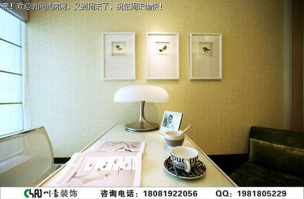 鹭湖宫七区现代风格跃层装修案例