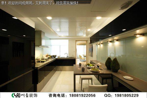 鹭湖宫七区现代风格跃层装修案例