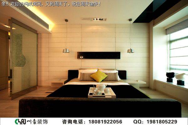 鹭湖宫七区现代风格跃层装修案例