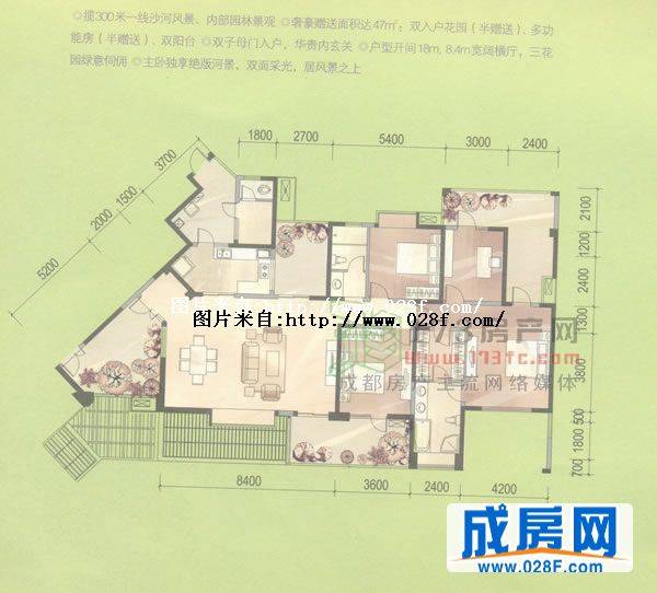 华润凤凰城户型图,点击放大