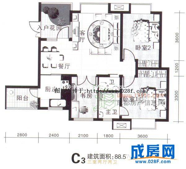 红枫岭户型图,点击放大