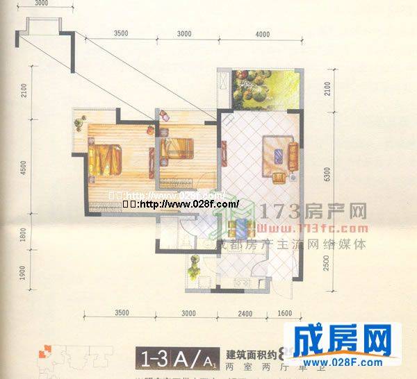 宝源·驷马城户型图,点击放大