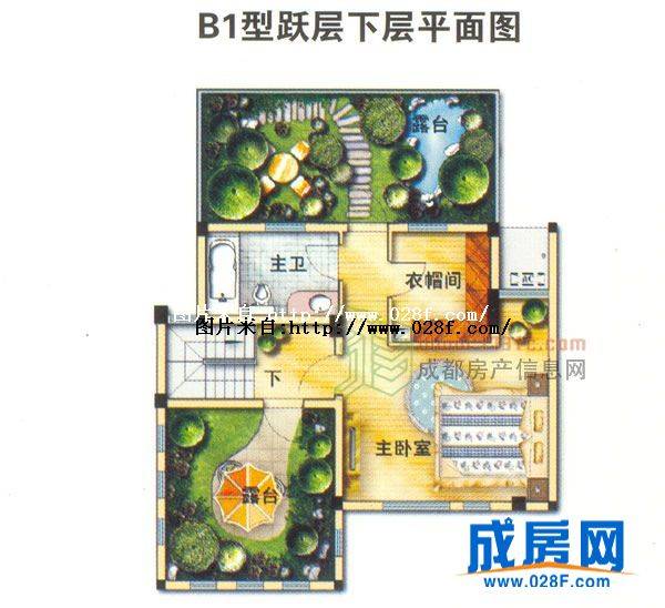 棠湖·泊林小镇户型图,点击放大