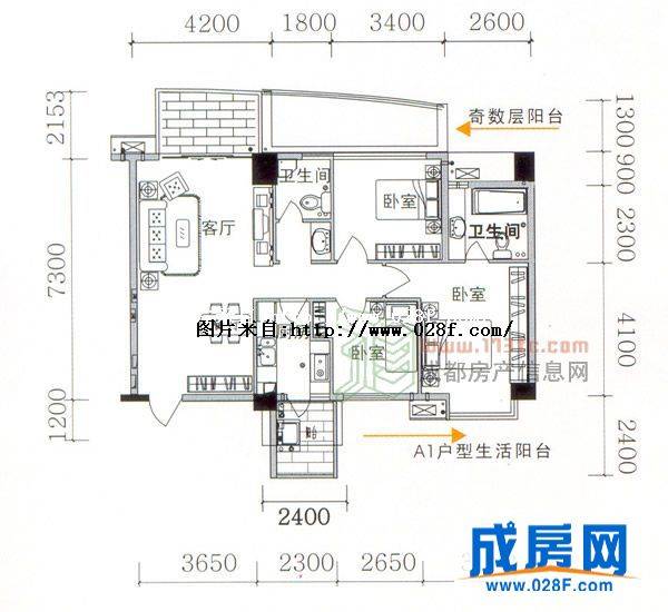 TT尚品户型图,点击放大
