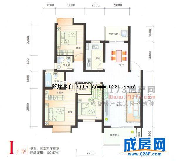 德坤竹韵坊户型图,点击放大