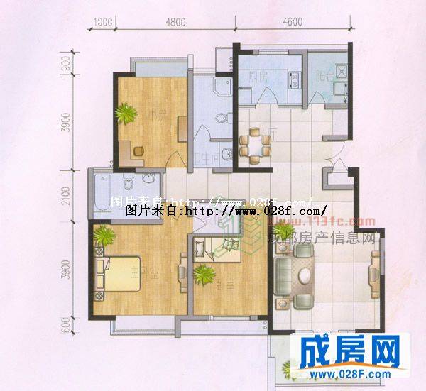 罗兰小镇户型图,点击放大