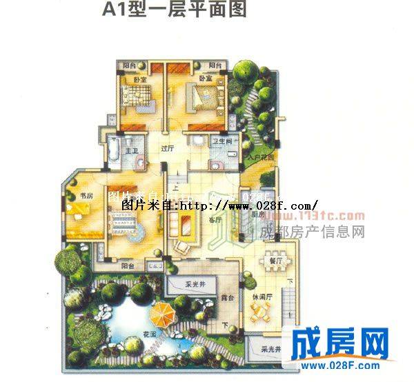 棠湖·泊林小镇户型图,点击放大