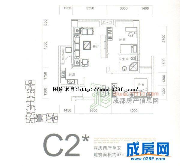 摩卡筑户型图,点击放大