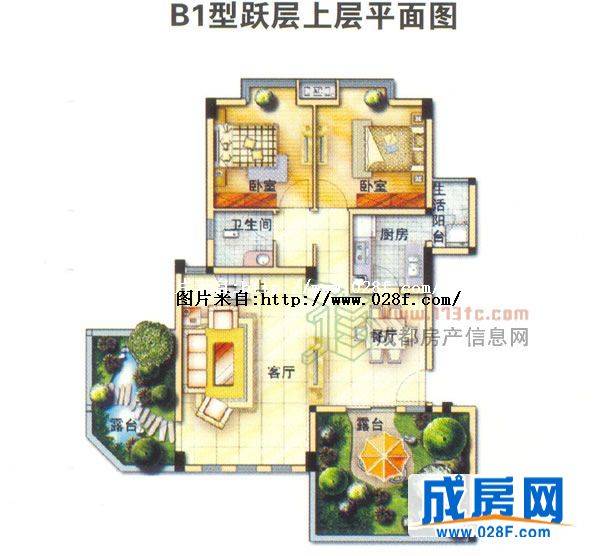 棠湖·泊林小镇户型图,点击放大