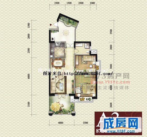 中新公园大道户型图,点击放大