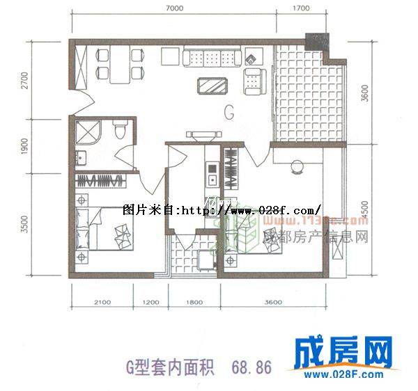 32Floors户型图,点击放大