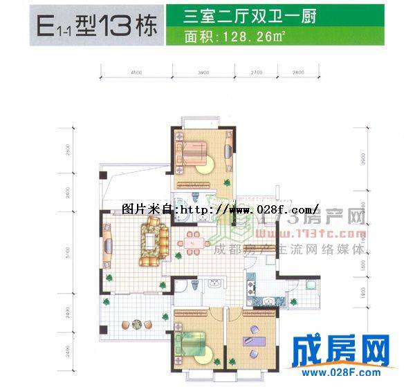 万树森林户型图,点击放大