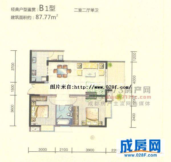 金沙西园 4期户型图,点击放大