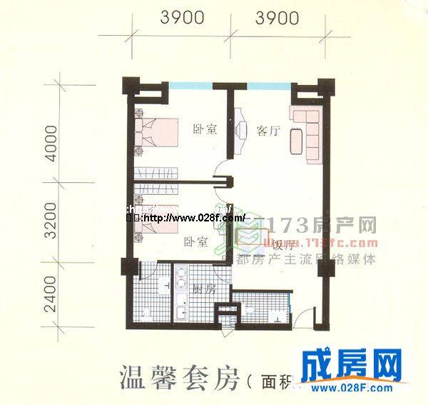 幸福生活广场户型图,点击放大
