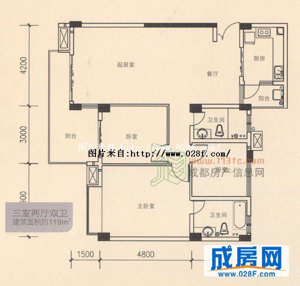 红馆户型图,点击放大