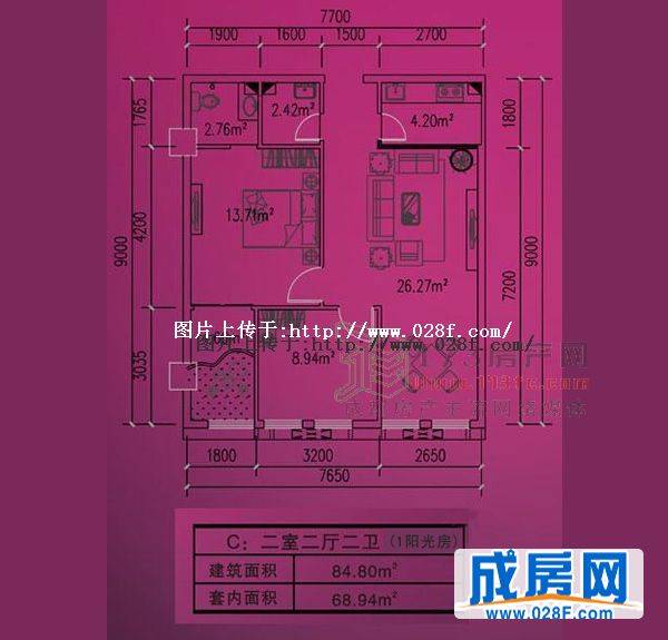 德润苑户型图,点击放大