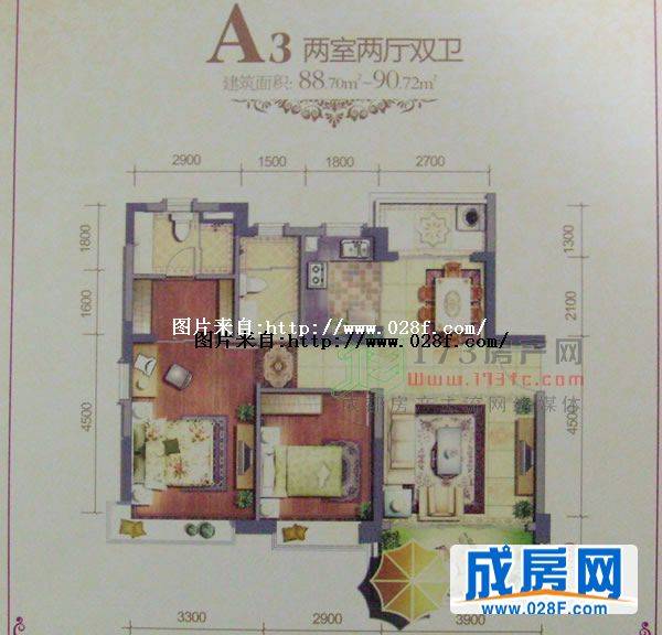 恒大绿洲户型图,点击放大