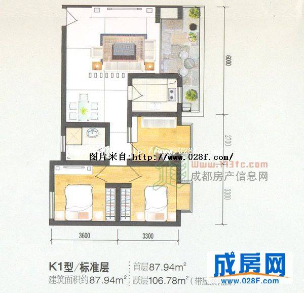 杜鹃城户型图,点击放大